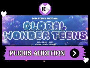 pledis entertainment audition 2024 date